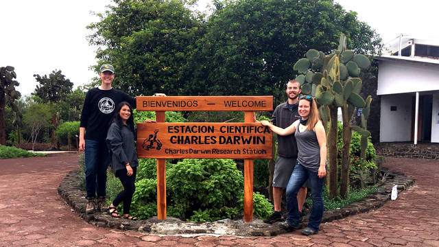 Students from UW-Eau Claire in Ecuador, International Fellows program
