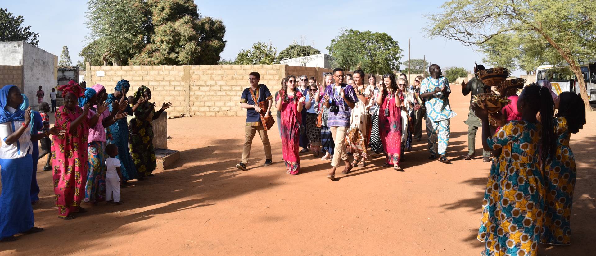 Senegal village visit, faculty-led immersion