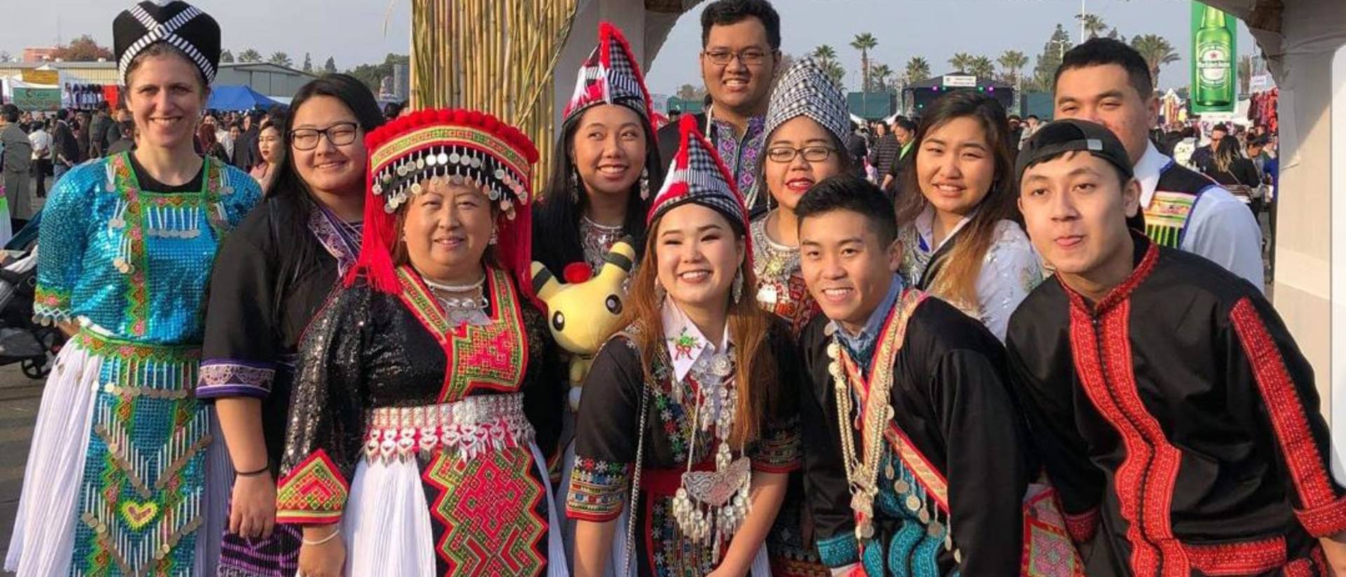Blugold faculty and students were immersed in Hmong culture and language during a recent immersion in California, which included participating in the Hmong New Year celebration in Fresno.