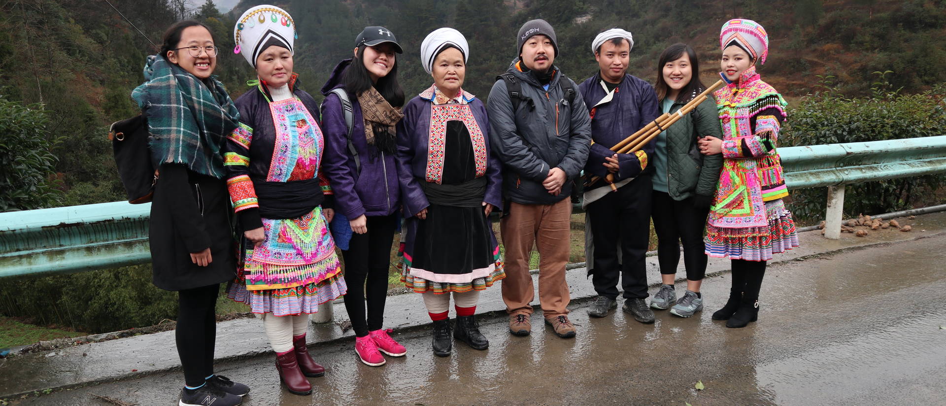 Blugolds spent time exploring small villages in the southern part of China during Winterim, immersing themselves in Hmong and other ethnic cultures.