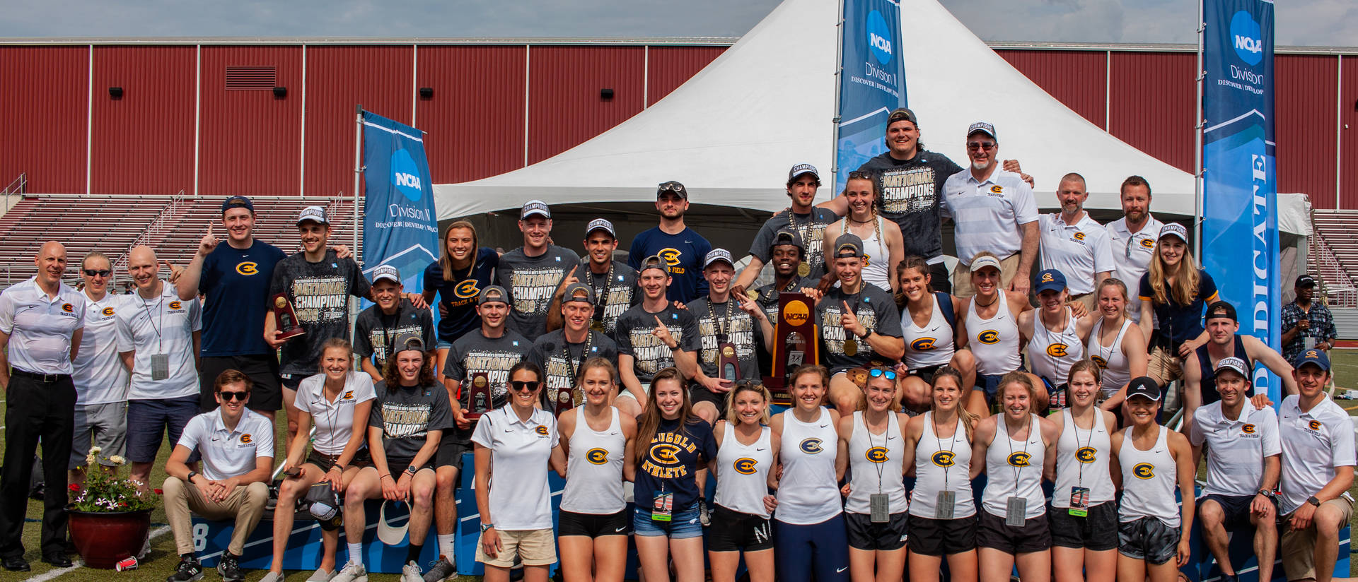 Blugold track and field team, nationals 