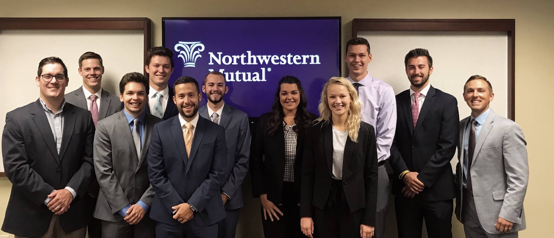 UW-Eau Claire Northwestern Mutual intern/grad team