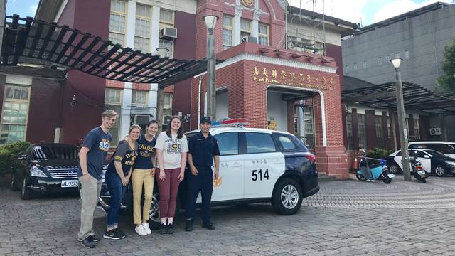 A team of UW-Eau Claire student researchers spent time this summer studying all aspects of the criminal justice system in Taiwan.