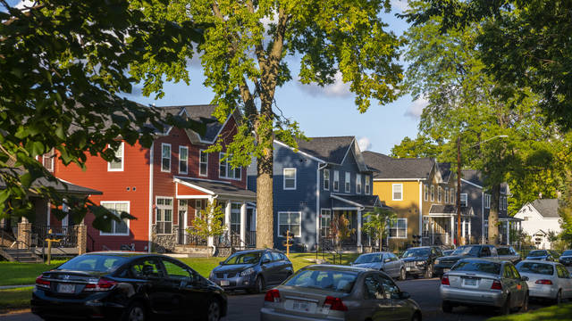 Off-campus housing on Chippewas Street