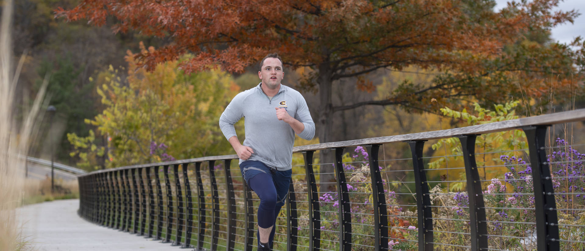 Ricky Schiff training for half marathon