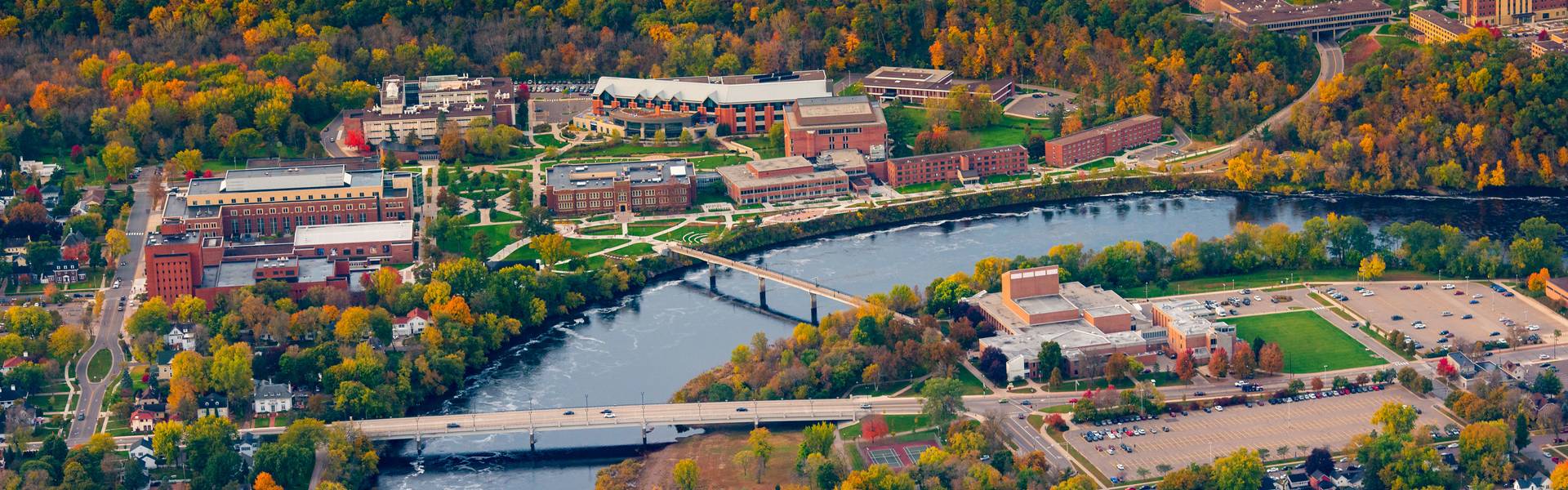 Campus aerial fall 2019