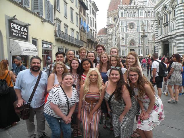 Music students in Italy.
