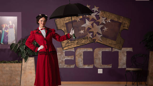 Blugold Kathryn Flynn is playing Mary Poppins in a community production.