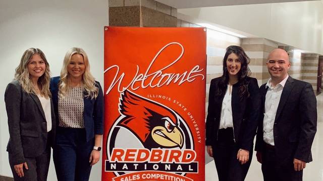 Sales team at Redbird Competition