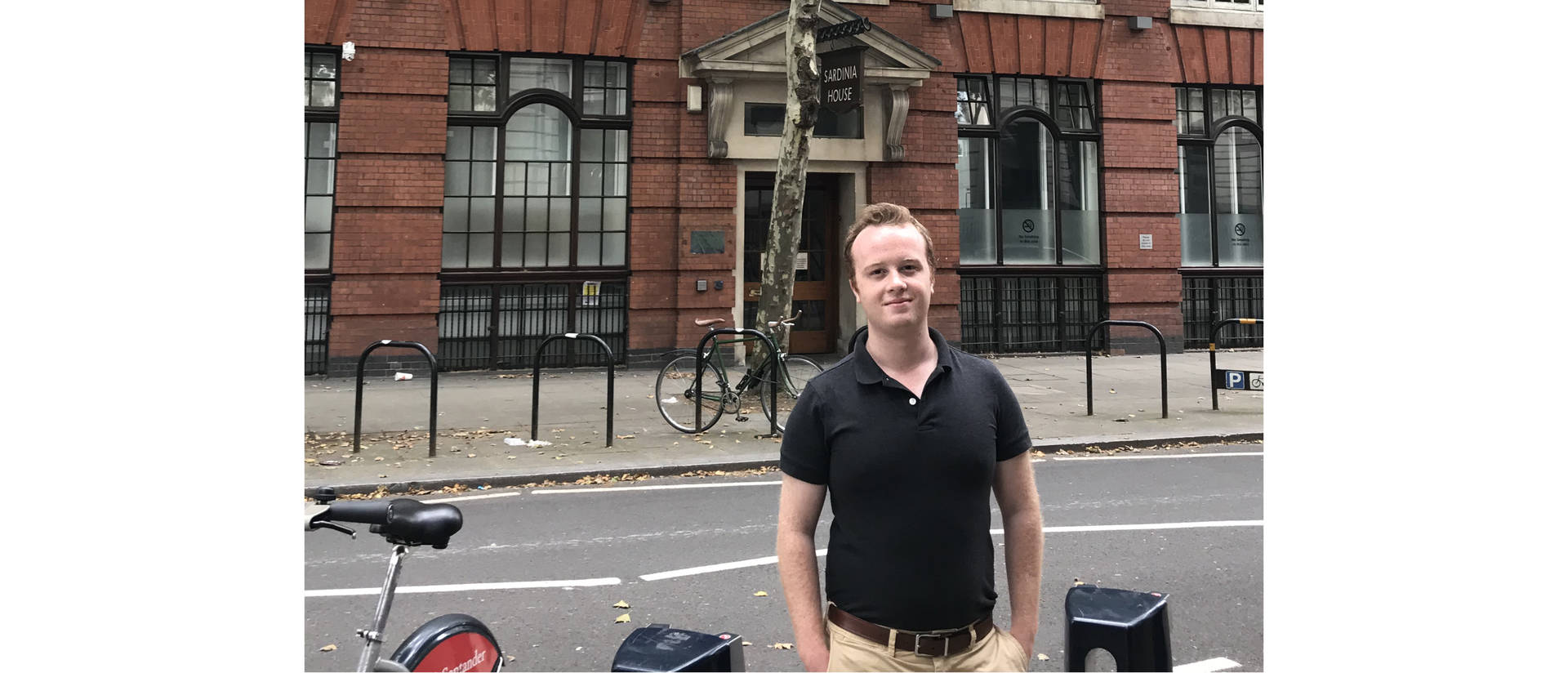 Liam Barnes, a Blugold who is graduating after just two years, spent a summer studying abroad at the London School of Economics.
