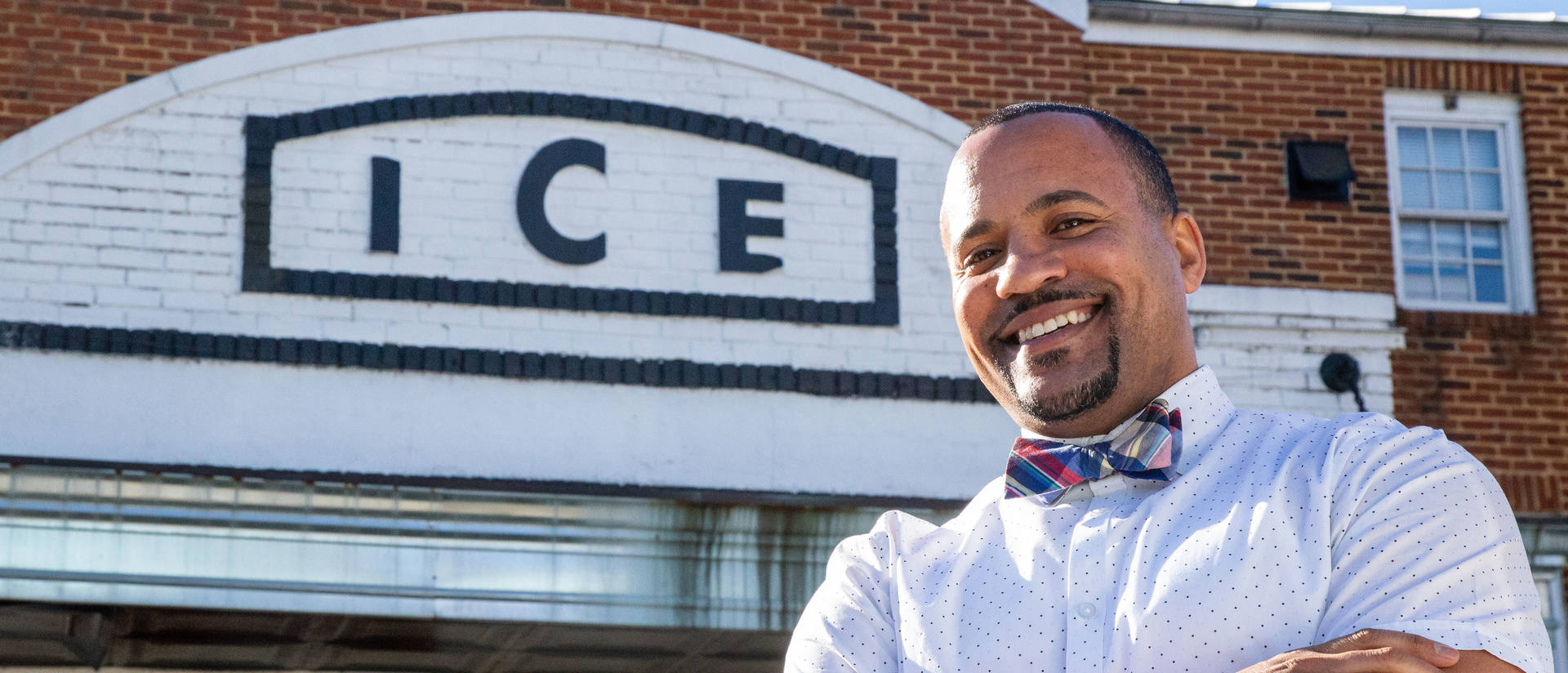 Brandon Byrd, who launched his food truck eight years ago in Washington, D.C., soon will open his first storefront in a historic building in Virginia. (Photo credit: Misha Enriquez for Visit Alexandria)