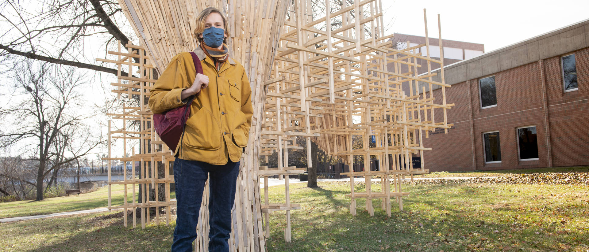 Senior Caleb Carr is passionate about art and feels a social responsibility to speak up about sustainability and the future of our planet.