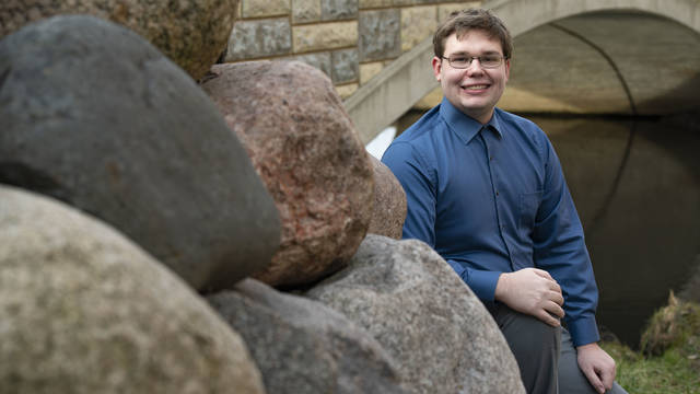 Jacob Erickson has known since elementary school that he wanted to study geology in college. As he prepares to graduate, he says his geology professors at UW-Eau Claire gave him a college experience that exceeded his already high expectations.