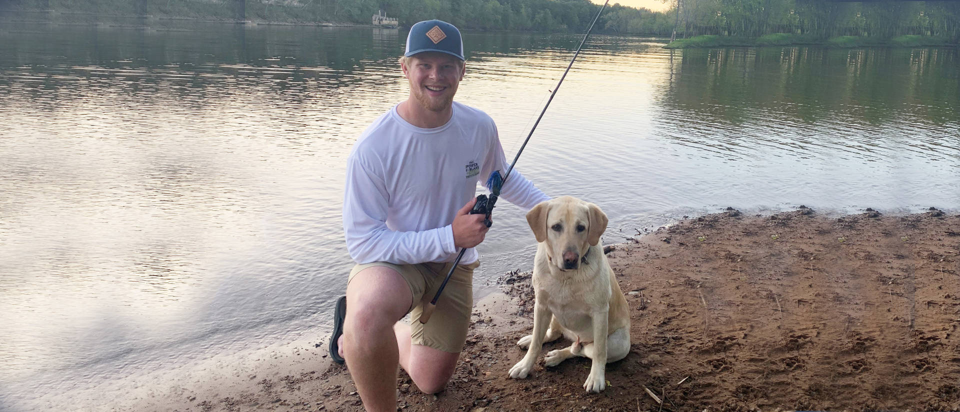 Joe Swanson has turned his passion for fishing into a thriving small business, Gold Standard Outdoors. He builds and sells custom fishing rods, something he learned to do when he was a boy.