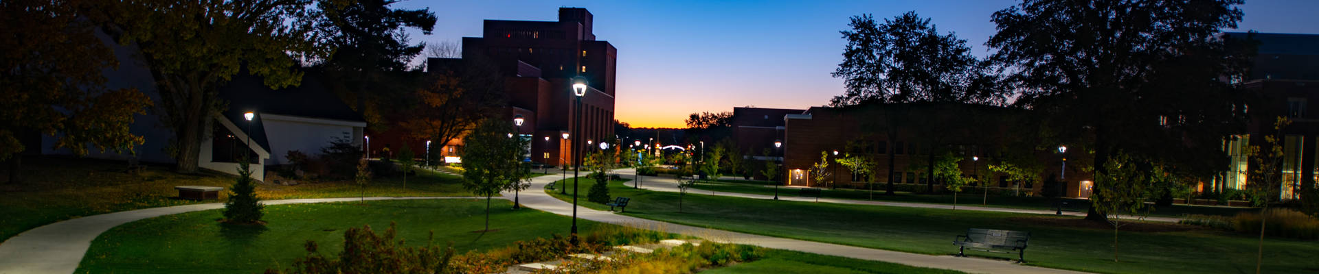 Hibbard Hall sunrise