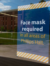 masks signage