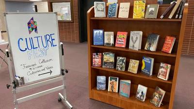 CultureFest library display