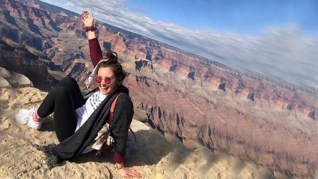Kenzie Beam spent the spring 2020 semester studying at Northern Arizona University in Flagstaff through the National Student Exchange program.