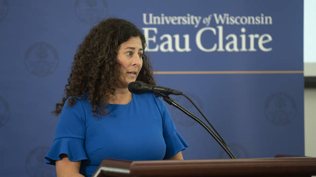 Olga Diaz, vice chancellor for equity, diversity and inclusion, and student affairs