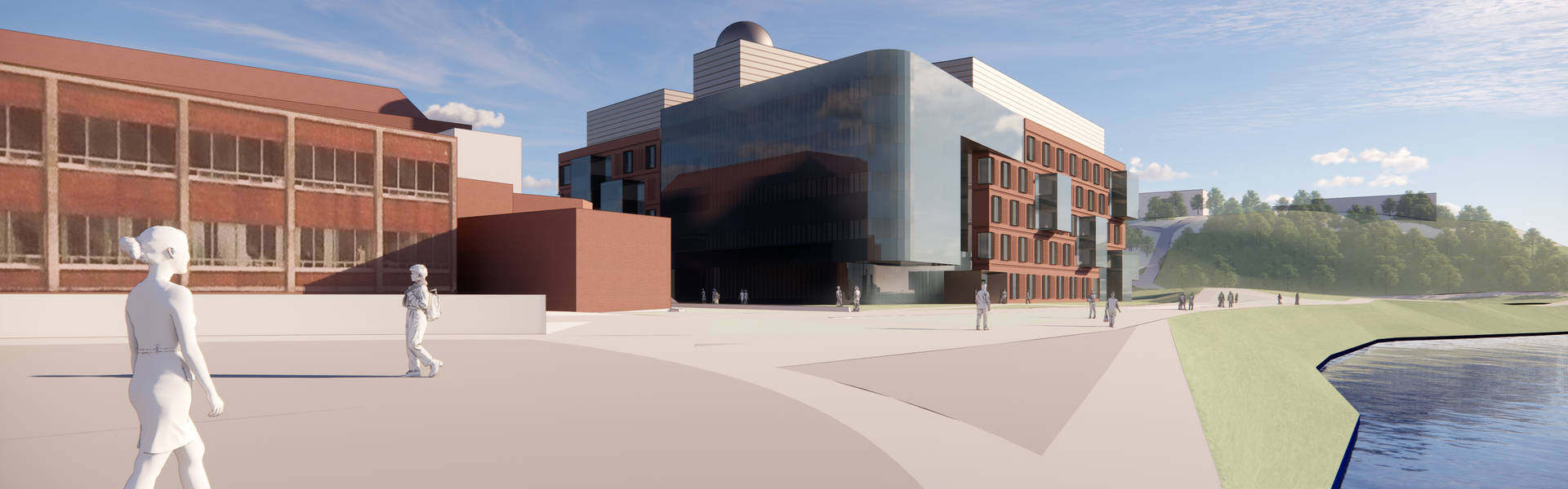 Health and Health Sciences Building Rendering 2