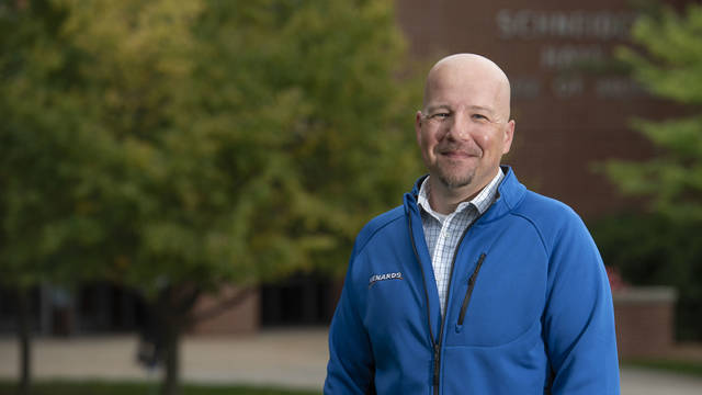 Adam Duquaine CIO of Menards Crop visiting campus