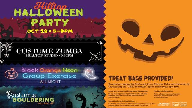 Hilltop Halloween Party Information