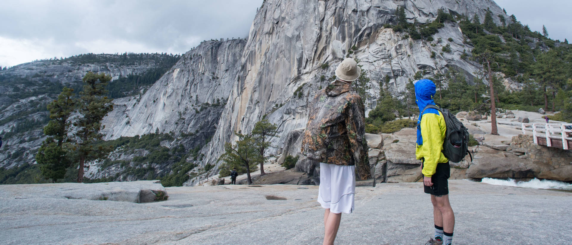 Students during an immersion experience in Yosemite