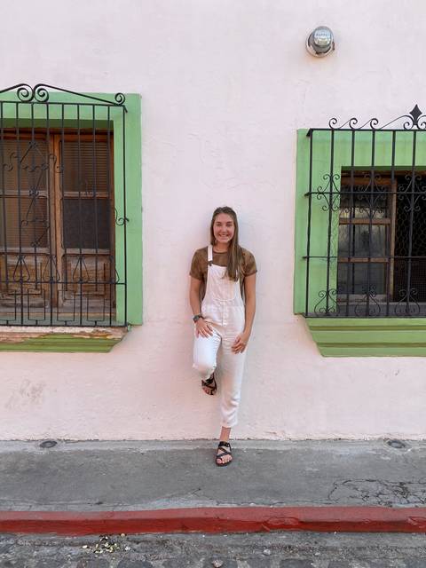 Haley Blagdon spent part of Winterim in Guatemala learning about its people, history and culture. (Submitted photo)