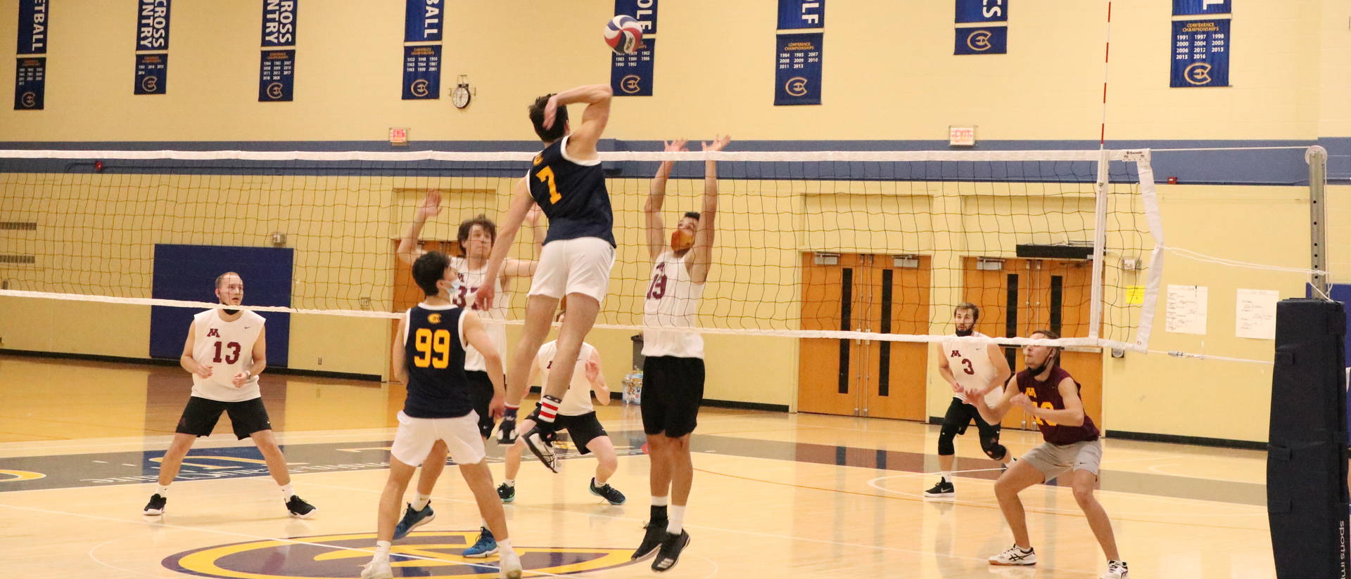 Competitive Sports Mens Volleyball