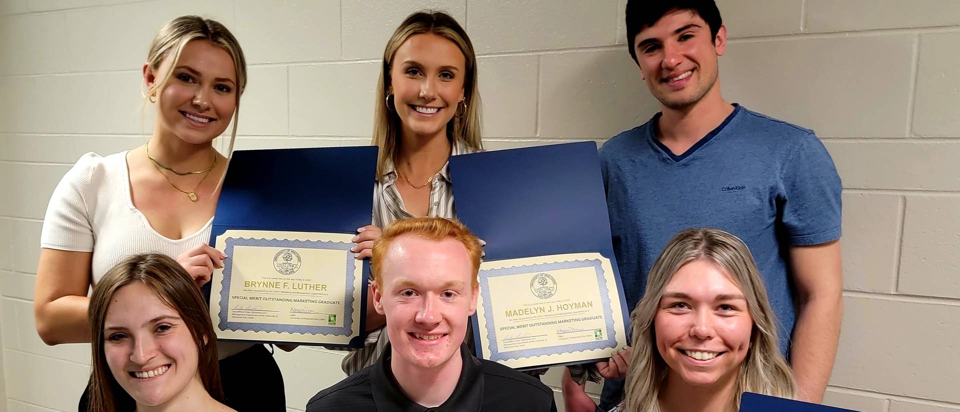 students receive awards