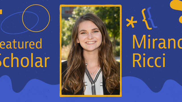 Miranda Ricci Featured Scholar