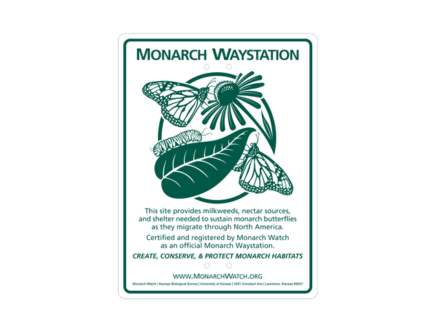Monarch Waystation badge