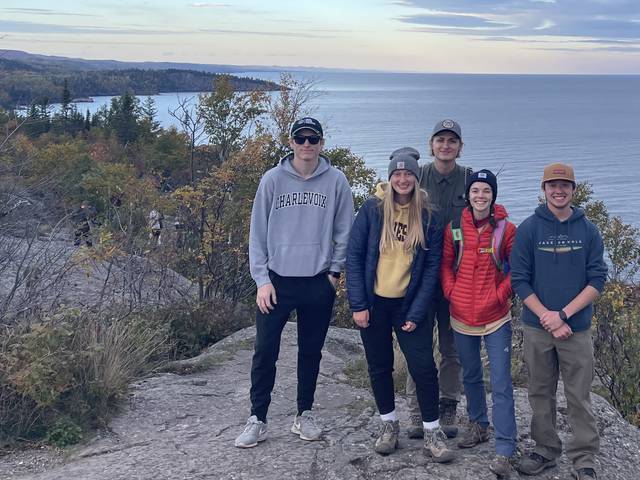 Students at Lake Superior