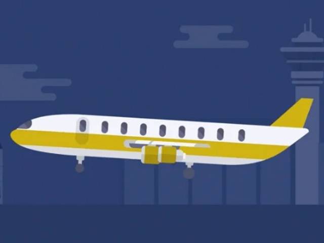 Yellow Plane