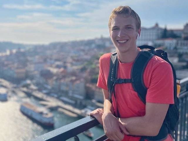 Doug Swenson studying abroad