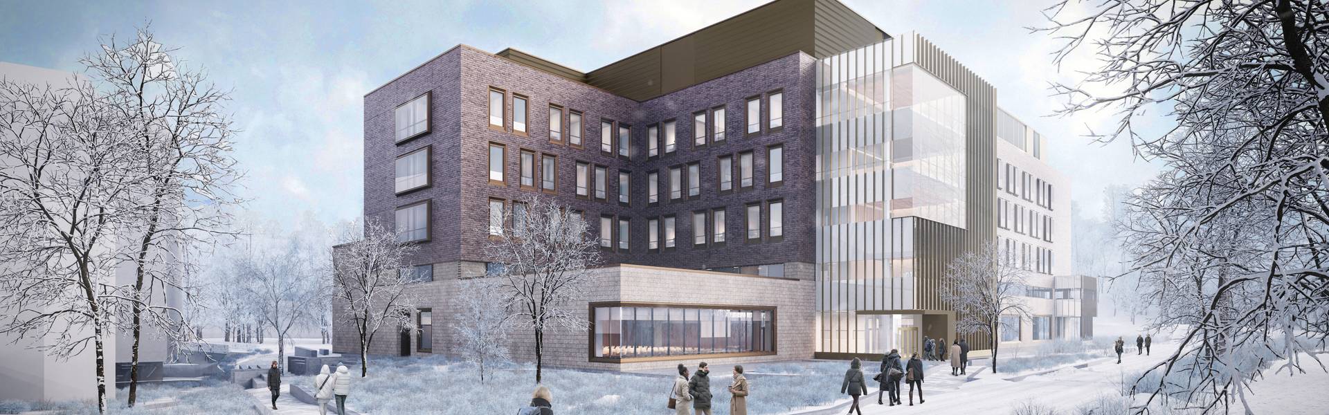 Rendering of UW-Eau Claire Science and Health Sciences Building
