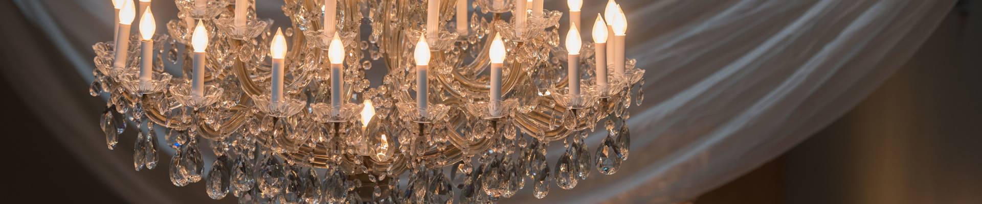 Chandeliers at Viennese Ball