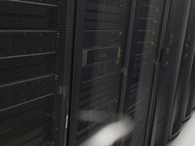 Picture of BOSE supercomputing cluster