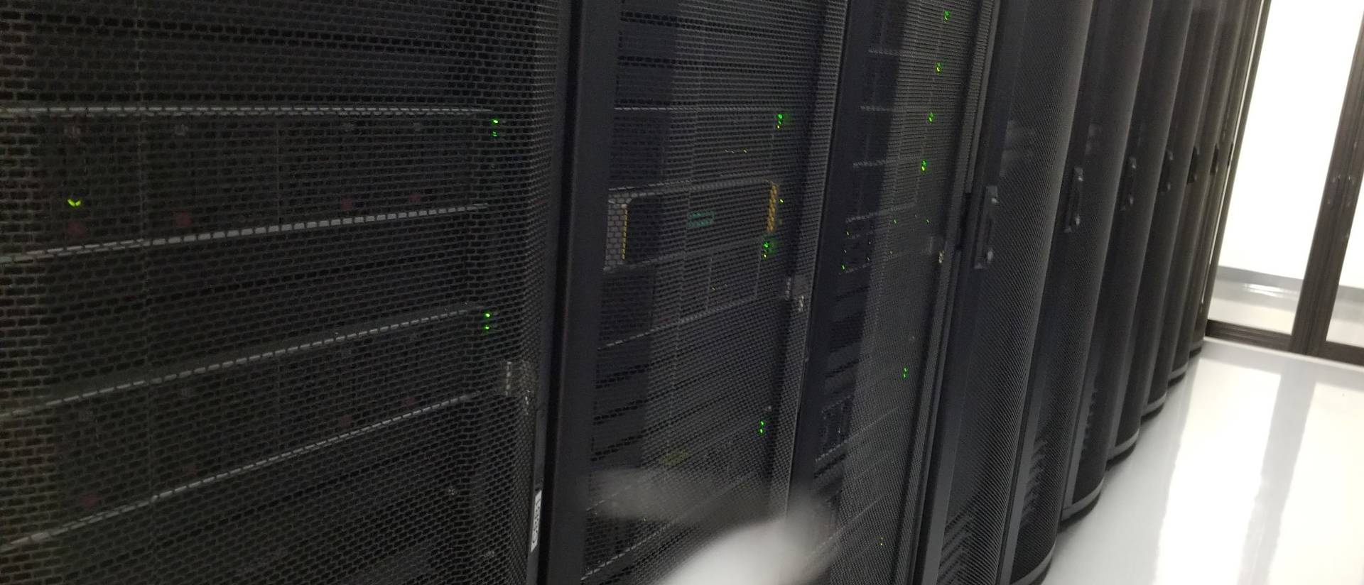 Picture of BOSE supercomputing cluster