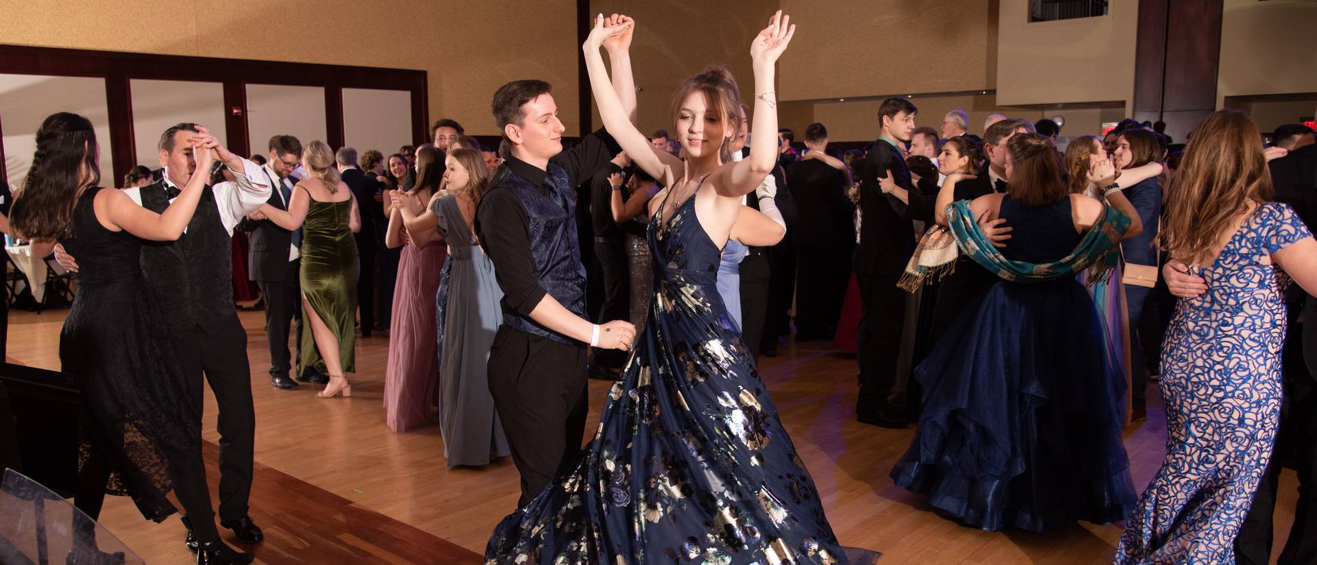 Dancers at the Annual Viennese Ball
