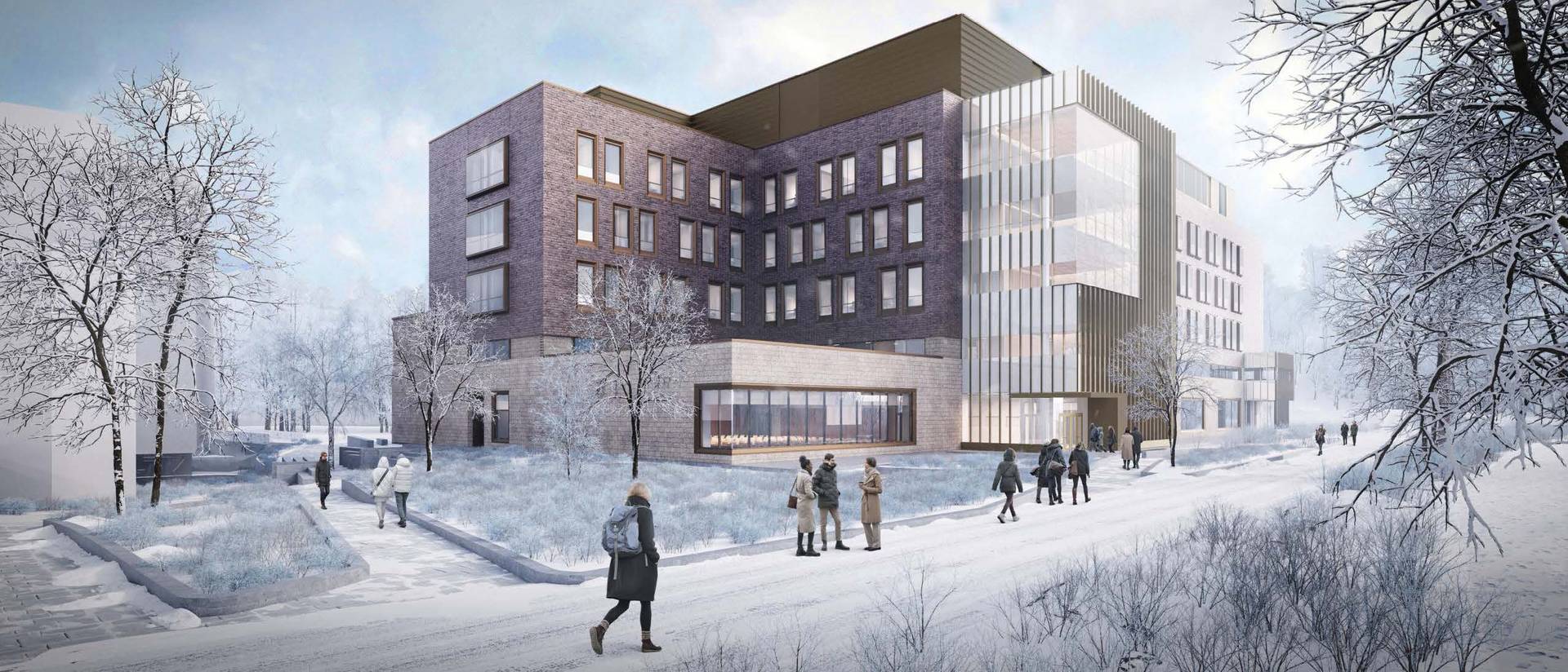 Science and Health Sciences building rendering