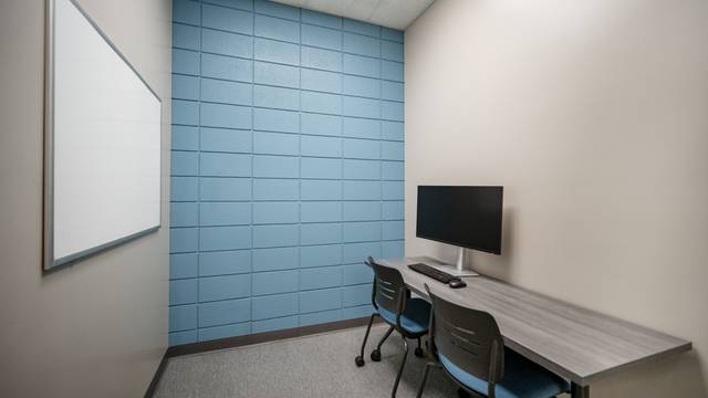 Small study room in McIntyre Library