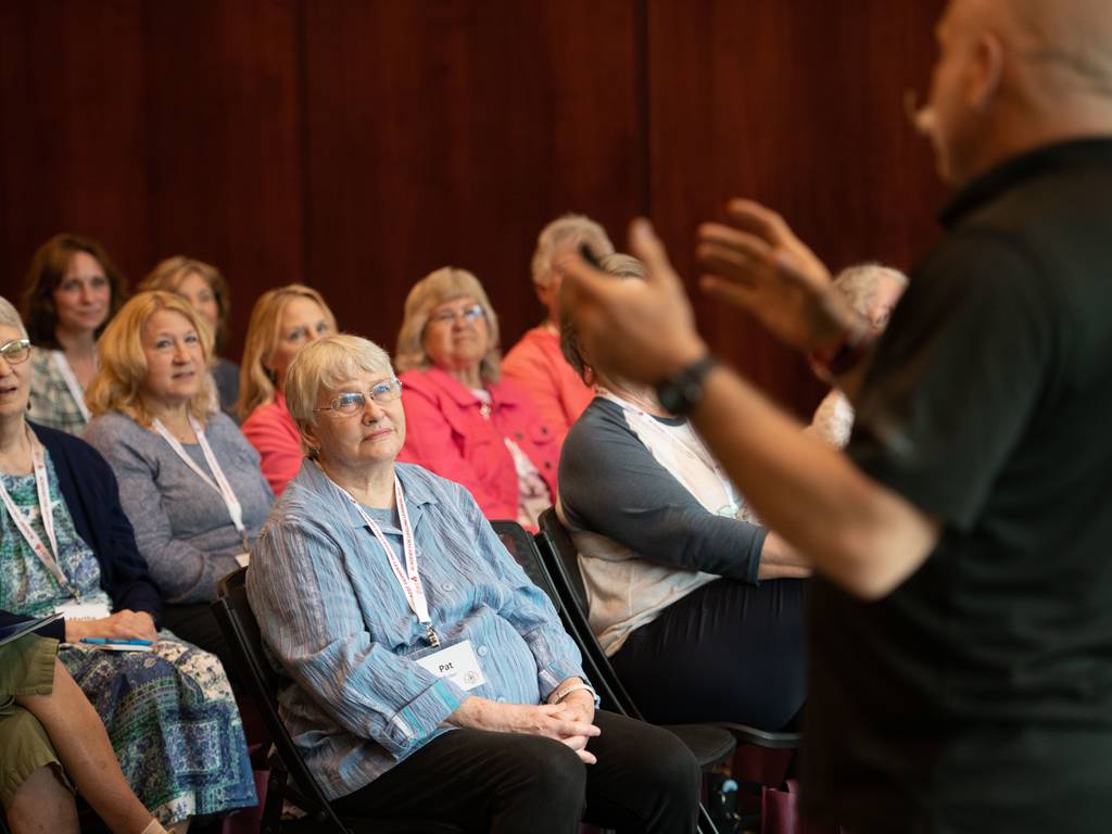 Academy for Lifelong Learners watching a workshop.