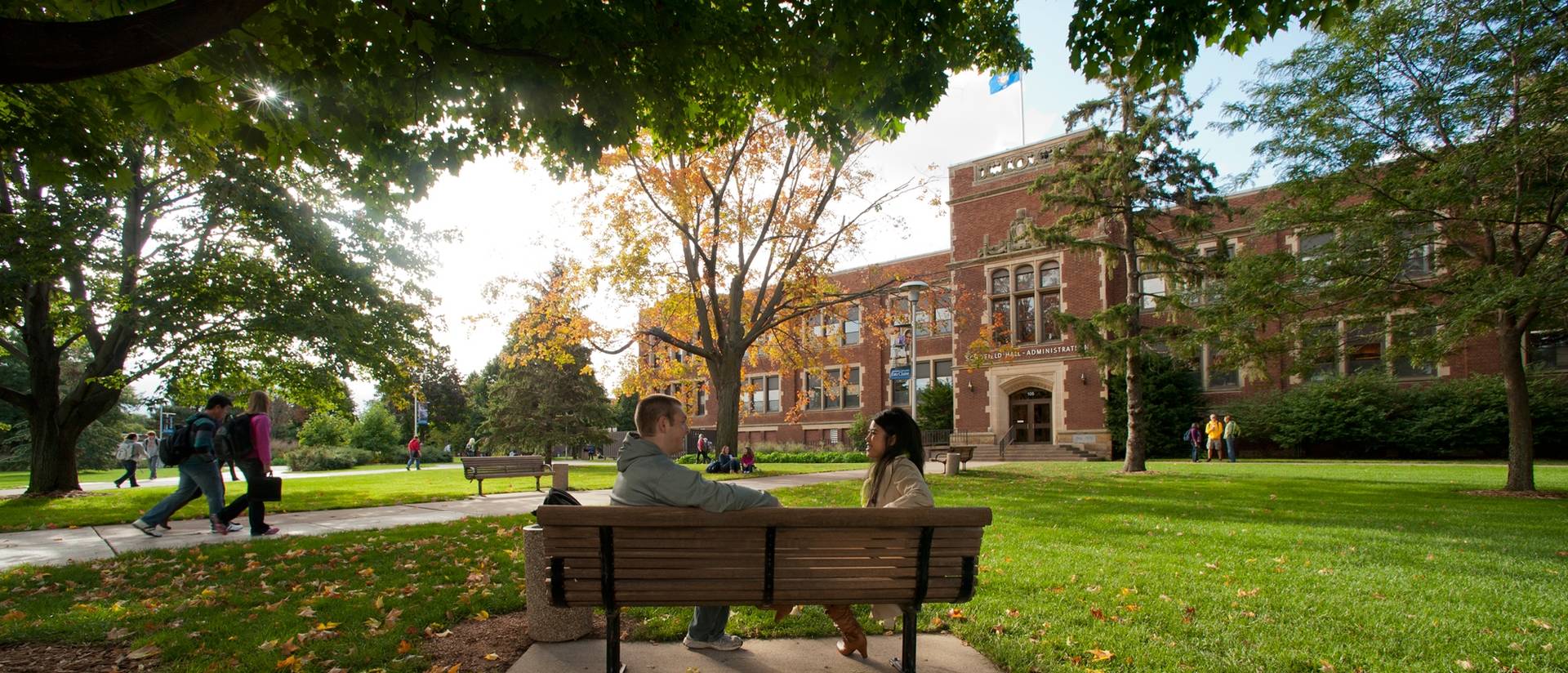 Schofield Hall morning