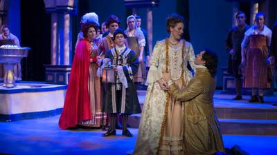 Scene in The Marriage of Figaro.