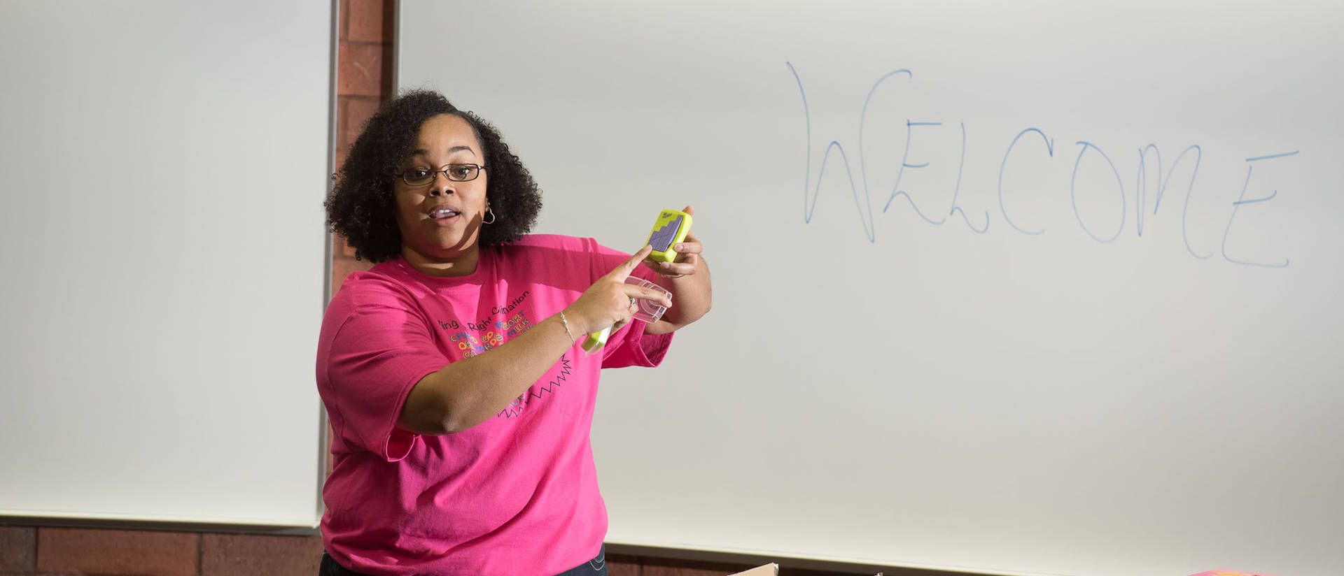 Dr. Dandrielle Lewis, assistant professor of mathematics, is UW-Eau Claire’s recipient of the UW System Outstanding Women of Color in Education Award.
