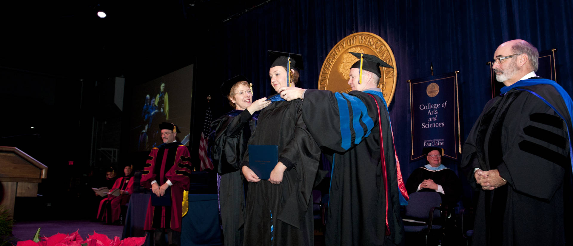 COB MBA hooding at Commencement