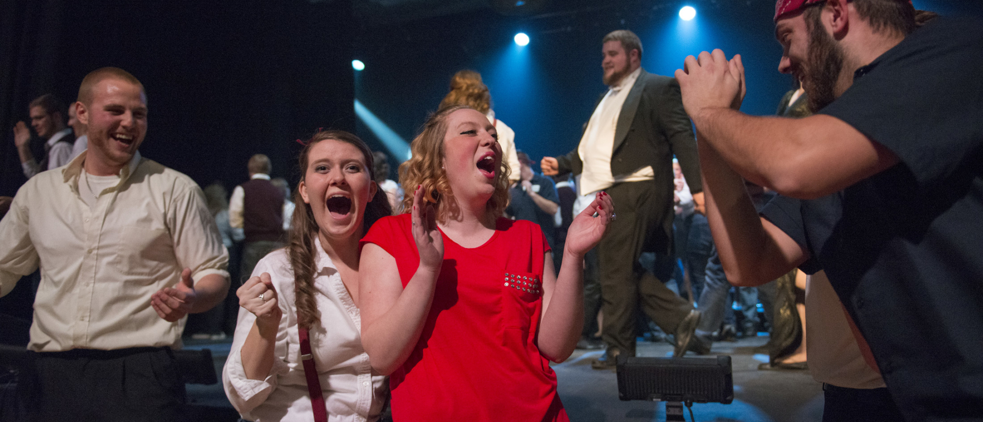 Cabaret performance on the UWEC campus