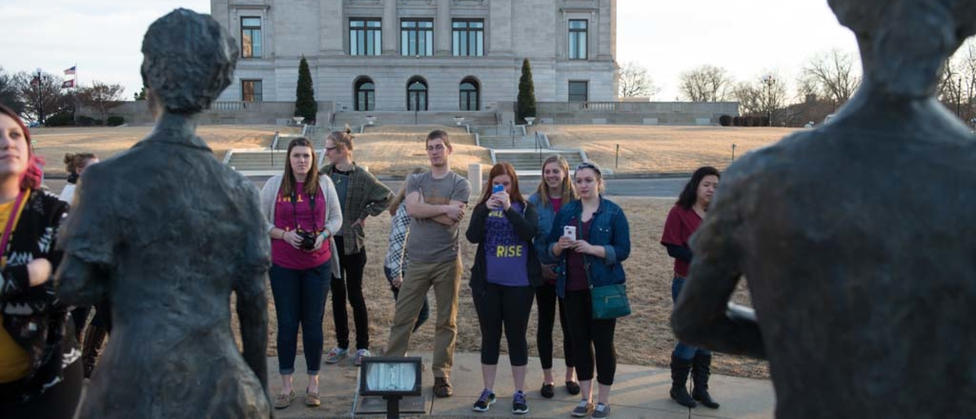 UWEC students on Cajun watershed immersion trip