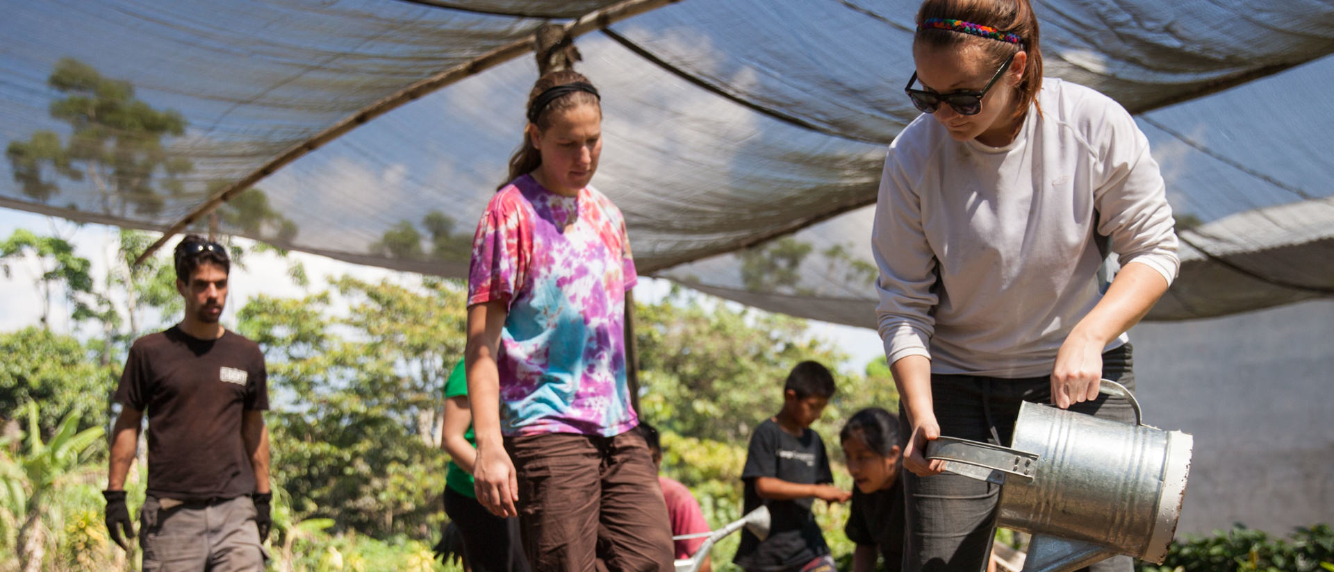 Students studying in Guatemala